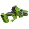 Цепная мини-пила аккумуляторная Greenworks CS2410A, 24V, 10см, c 1хАКБ 4Ач и ЗУ (CS2410AUB) — фото 5