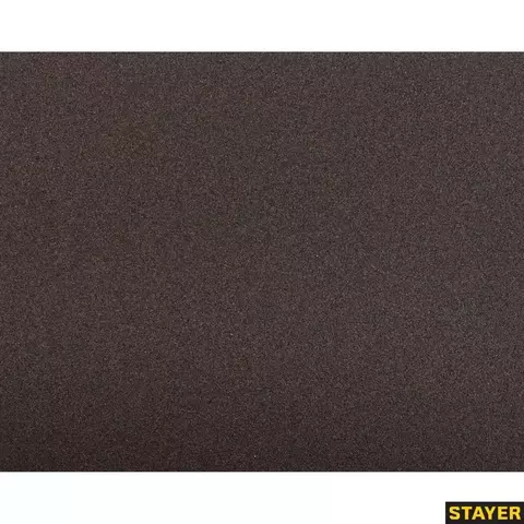 STAYER Р40, 230 х 280 мм, 5 шт, водостойкий, шлифовальный лист на тканевой основе (35435-040)