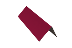 Планка конька плоского простая 145х145х2000 (ПЭ-01-3005-0,45) Красное вино