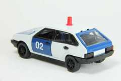 VAZ-2109 Lada Samara hatchback 5-doors OVO private security Agat Mossar Tantal 1:43