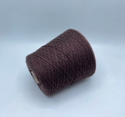 Бобинная пряжа (пр.Италия) art-Mongolia 2/700 350м/100гр, 70% Меринос, 20%Як, 10%Шелк цвет-Горький шоколад, арт.33726