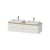 Тумбочка для подвесной консоли Duravit Happy D.2 Plus HP4964B3939