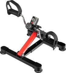Мини велотренажер Bradex SF 0830, с регулируемой высотой, черно-красный