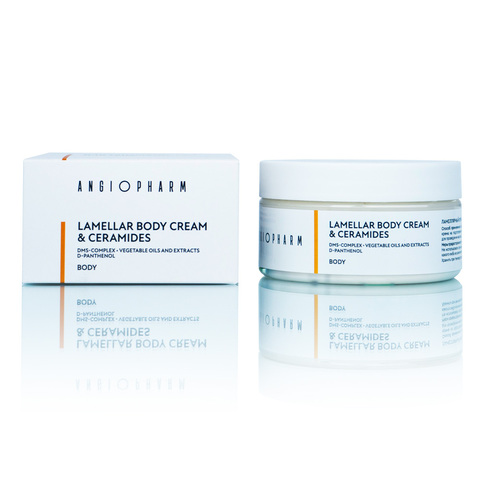 ANGIOPHARM Lamellar Body Cream & Ceramides Ламеллярный крем с церамидами для тела