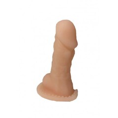 Насадка на пенис светлая (13,3×3,5 см)