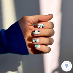 ПЛЕНКИ NAIL WRAPS BLUE BUBBLES