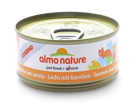 Консервы (банка) Almo Nature Legend Adult Cat Salmon&Carrot