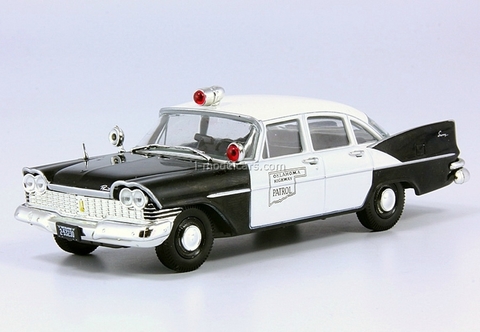Plymouth Savoy Highway Patrol Oklahoma 1:43 DeAgostini World's Police Car #21