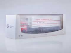 LIAZ 100.471 with semitrailer Alka N13CH white-red 1:43 Start Scale Models (SSM)