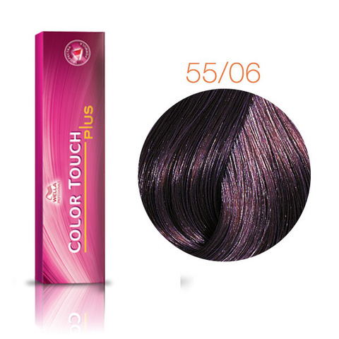 Wella Professional Color Touch Plus 55/06 (Пион) - Тонирующая краска для волос