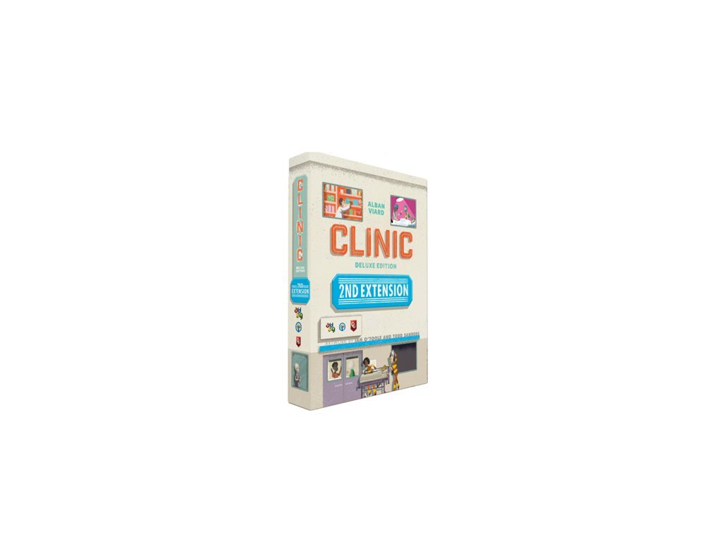 Купить Clinic. Deluxe Edition. 2nd Extension / Клиника. Делюкс издание. 2е  дополнение в интернет-магазине bgames.ru. Бесплатная доставка. Скидки.