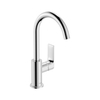 Hansgrohe 72576000 Rebris E Смеситель для раковины 210 с поворотным изливом со сливным гарнитуром хром