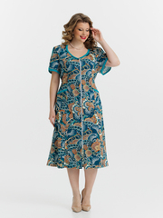 1354В Халат на молнии