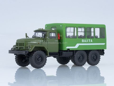 ZIL-131 shift work bus 32104 khaki-green 1:43 Our Trucks #20