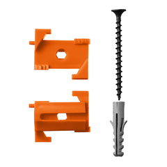 ЗУБР ВИНТ-Н25, 25 шт, набор: СКШМ в комплекте с дюбелем и саморезом (30955-Н25)