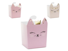 Коробочки для угощений "Котики" 3 шт. (10х14 см)