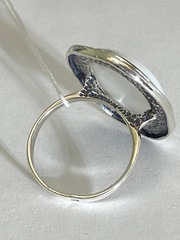 Бохо (кольцо из серебра)