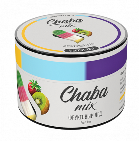 Chaba Fruit ice (Фруктовый лед) Nicotine Free 50г