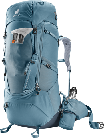 Картинка рюкзак туристический Deuter Aircontact Core 60+10 Atlantic-Ink - 6
