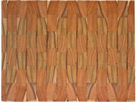 деревянная торцевая разделочная доска из лиственницы