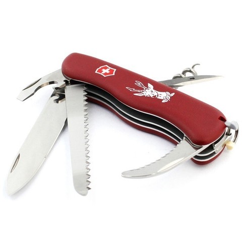 Нож складной Victorinox Hunter, 111 mm, Red (0.8873)