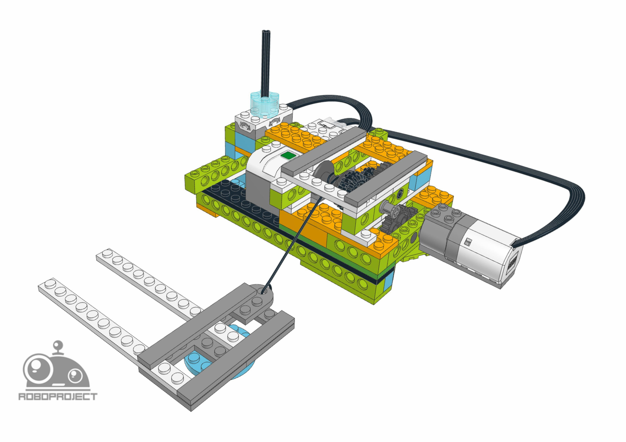 Lego WeDo Инструкция по сборке Лебёдки |550 руб