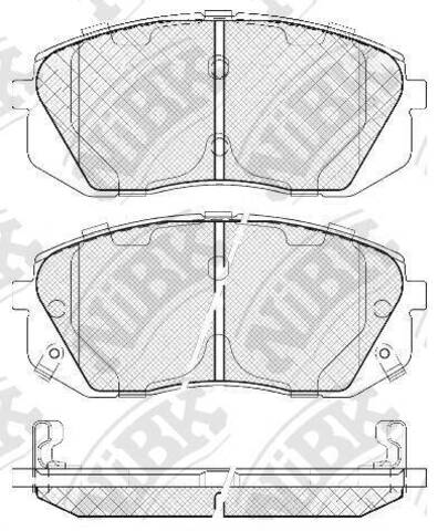 Колодки NiBK PN0052