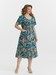 1354В Халат на молнии