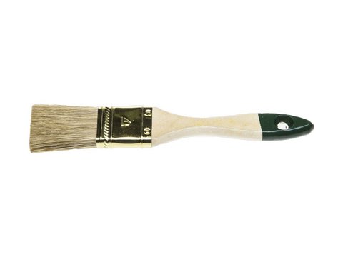 STAYER LASUR 38 мм, 1,5? смешанная щетина, деревянная ручка, Плоская кисть, STANDARD (01031-38) 12 шт
