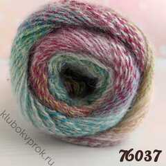 NAKO MOHAIR DELICATE COLOR FLOW 76037, Мультиколор