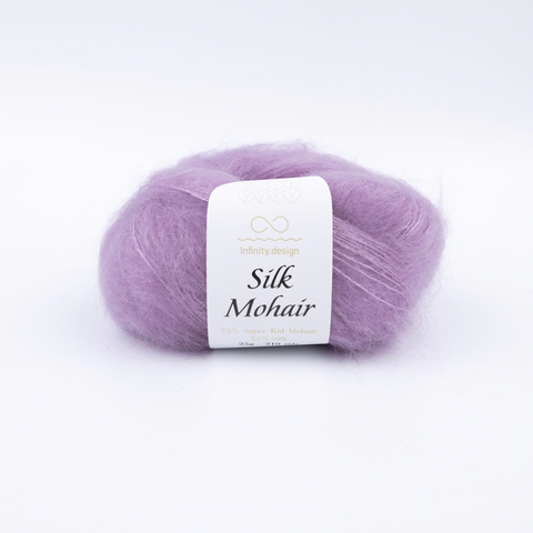 Пряжа Infinity Silk Mohair 4622 светлый вереск