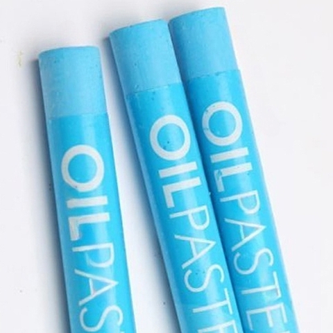 Пастель художественная масляная MUNGYO Oil Pastels Синий бледный №536 (3шт)