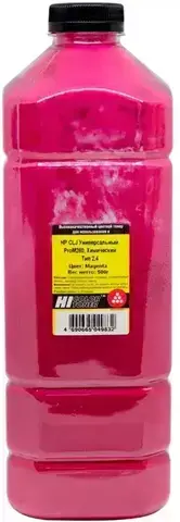 Тонер Hi-Black Универсальный для HP CLJ Pro M282, Химический, Тип 2.5, Y, 500 г, канистра