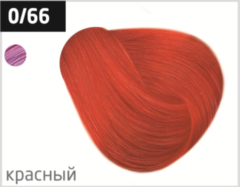 OLLIN color 0/66 корректор красный 60мл перманентная крем-краска для волос