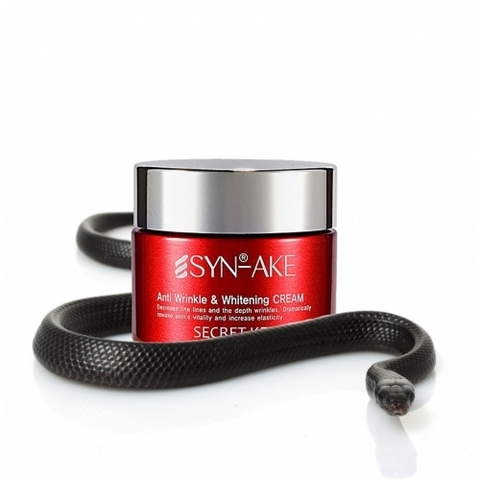 Secret Key Syn-Ake Anti Wrinkle & Whitening Cream крем для лица с пептидом змеиного яда