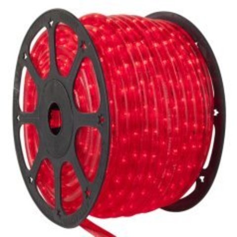 Красный дюралайт LED шланг светодиодный Delux двухжильный 2wrl