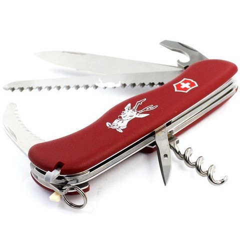 Нож складной Victorinox Hunter, 111 mm, Red (0.8873)