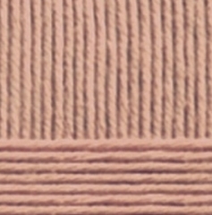 Пряжа "Детская новинка", 100% акрил, 50 гр., 200 м, №165 тёмно-бежевый