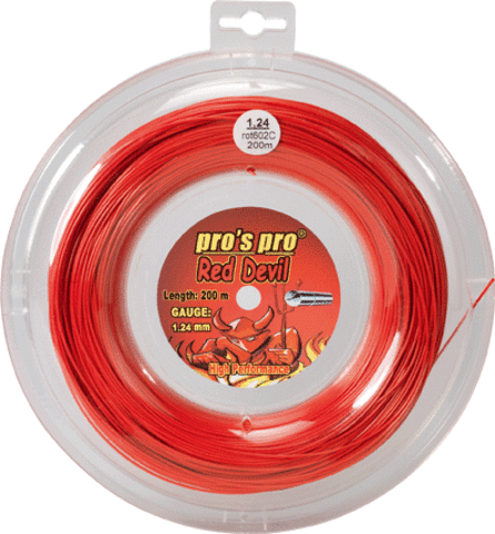 Теннисные струны Pro's Pro Red Devil (200 m)