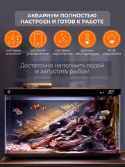 Умный аквариум Xiaomi Mijia Smart Fish Tank Black (MYG100)