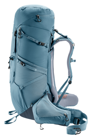 Картинка рюкзак туристический Deuter Aircontact Core 60+10 Atlantic-Ink - 9
