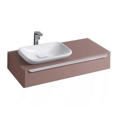 Geberit 824261000+245460600 824261000 myDay Шкафчик под раковину 1150x200x520 мм.какао с молоком+245460600 Раковина встраиваемая на столешницу 600 мм фото