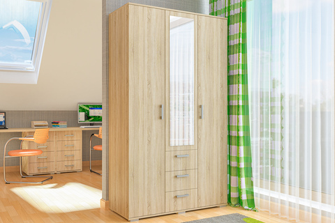 Шкаф 3-х дверный Шон-12