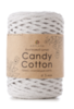 Плетёный шнур Candy cotton 5 мм, 500 гр, 100% х/б, 100 м, белый
