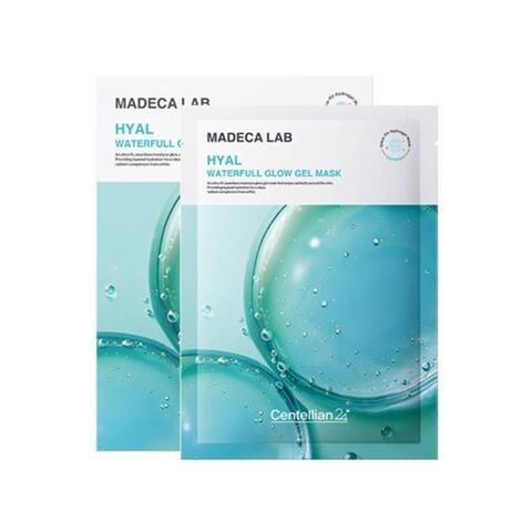 Centellian 24 Madeca Lab Hyal Waterfull Glow Gel Mask Гелевая маска на увлажнение кожи