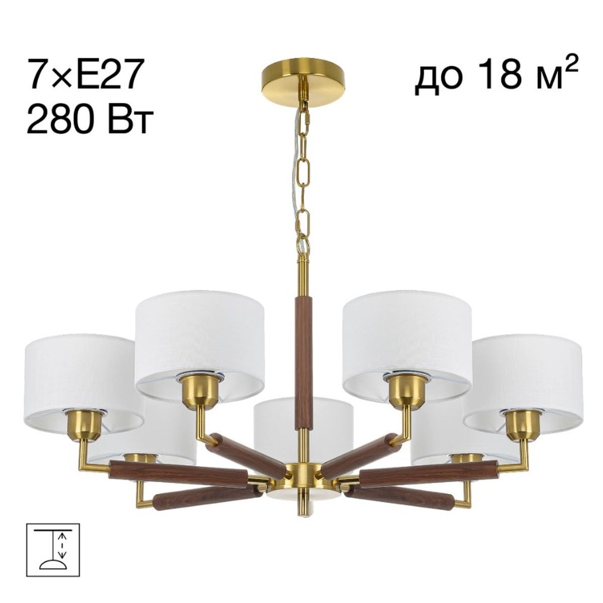 Люстра подвесная Citilux SHERMAN CL436172