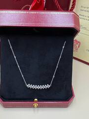 Колье CLASH - шипы в качестве VGOLD с подвеской