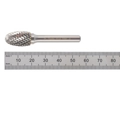 Бор-фреза твердосплавная E(TRE) 10,0x16x56x6мм HM H-Tools 116213HT