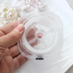 Эластичная нить (силиконовая резинка) в катушке 0.8 мм, 90 м, ТО043