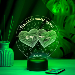 3Д-светильник 